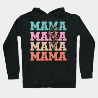 Mama retro distressed design Hoodie